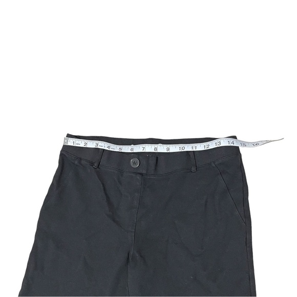 Betabrand Black Yoga Pants Black Leggings Flare Size M - Picture 8 of 13